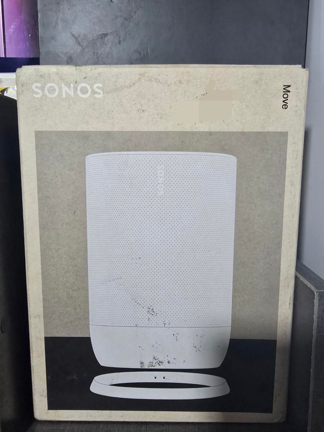 اسپیکر سونوس آمریکایی مدل sonos move|پخش‌کننده همراه|تهران, تهران‌نو|دیوار
