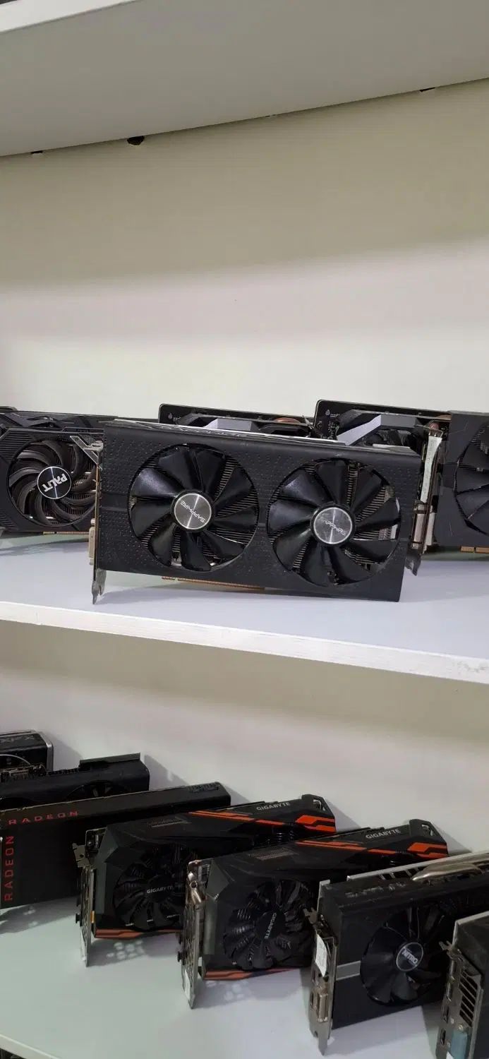 کارت گرافیک rx580 4gig nitroplus sapphire|قطعات و لوازم جانبی رایانه|تهران, سلسبیل شمالی|دیوار