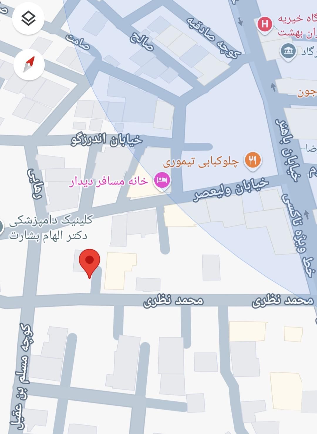 فروش خانه کلنگی واقع در خیابان باهنر ،کوچه ترابی|فروش زمین و ملک کلنگی|تویسرکان, |دیوار
