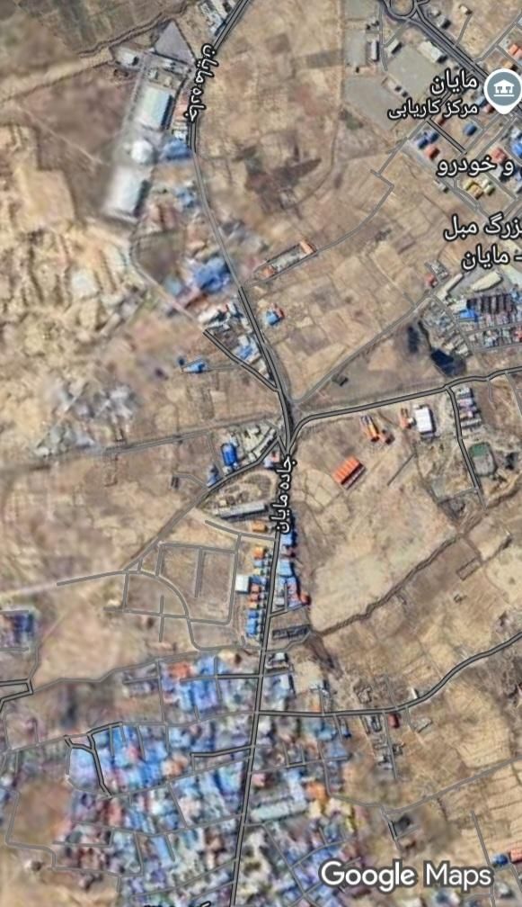 فروش زمین مغازه ۸۰ متری بر جاده مایان|فروش مغازه و غرفه|تبریز, |دیوار