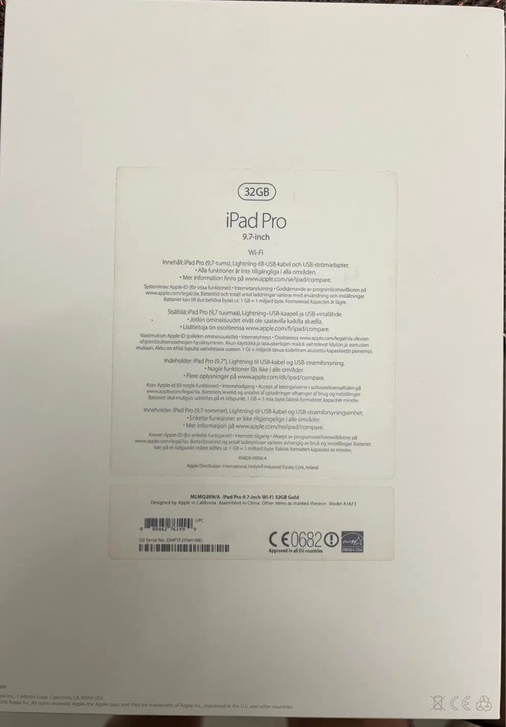iPad Pro 9.7- inch WI-FI 32 GB GOLD|تبلت|تهران, ولنجک|دیوار