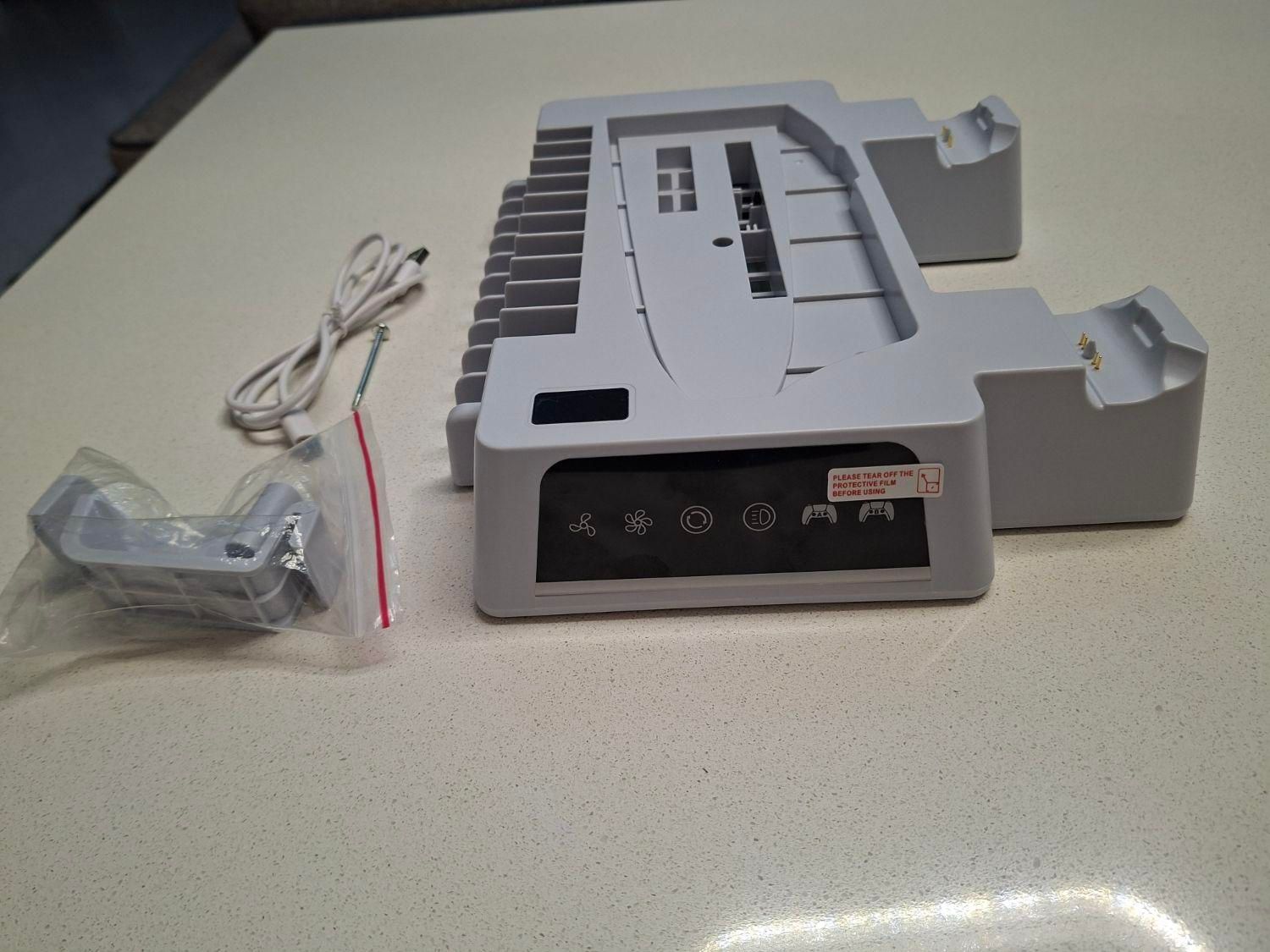 پایه خنک کننده و شارژر ps5 slim برند yoges|کنسول، بازی ویدئویی و آنلاین|ری, شهرری|دیوار