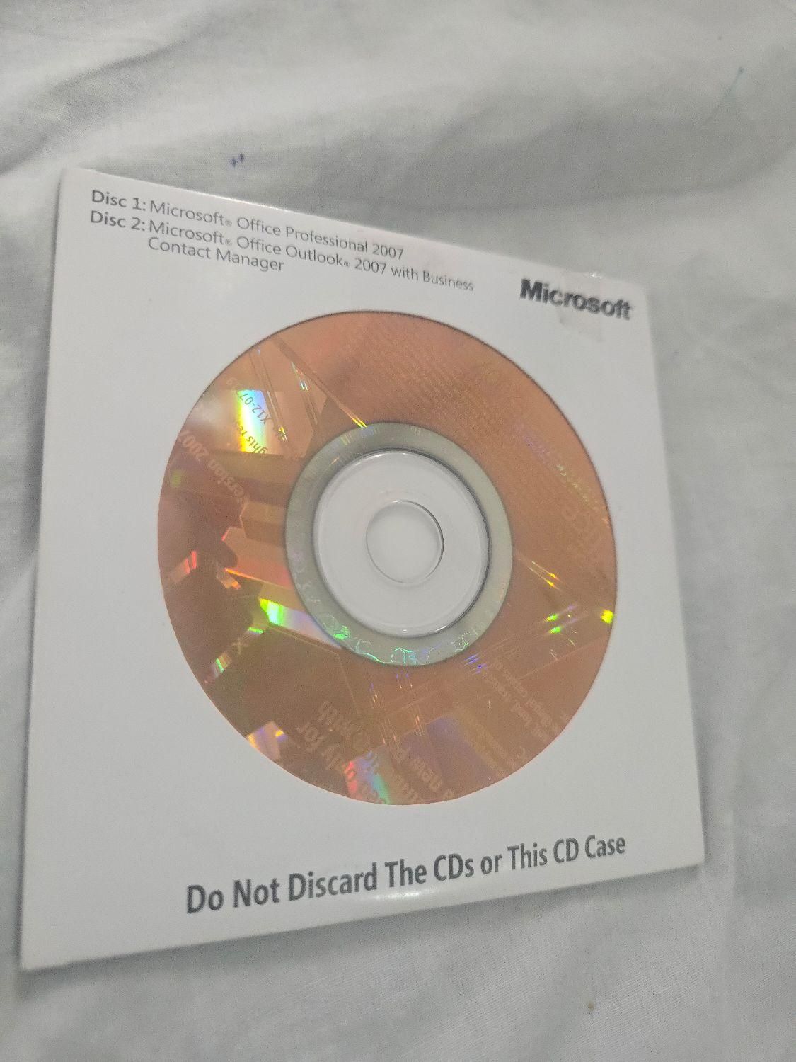 دیسک ارجینال Microsoft office 2007|قطعات و لوازم جانبی رایانه|تهران, شادمان|دیوار