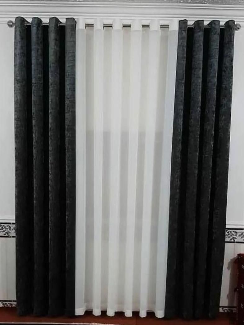 رنگارنگ اتاقی از پرده تحویل فوری/قیمت /ارسال|پرده، رانر، رومیزی|مشهد, الهیه|دیوار