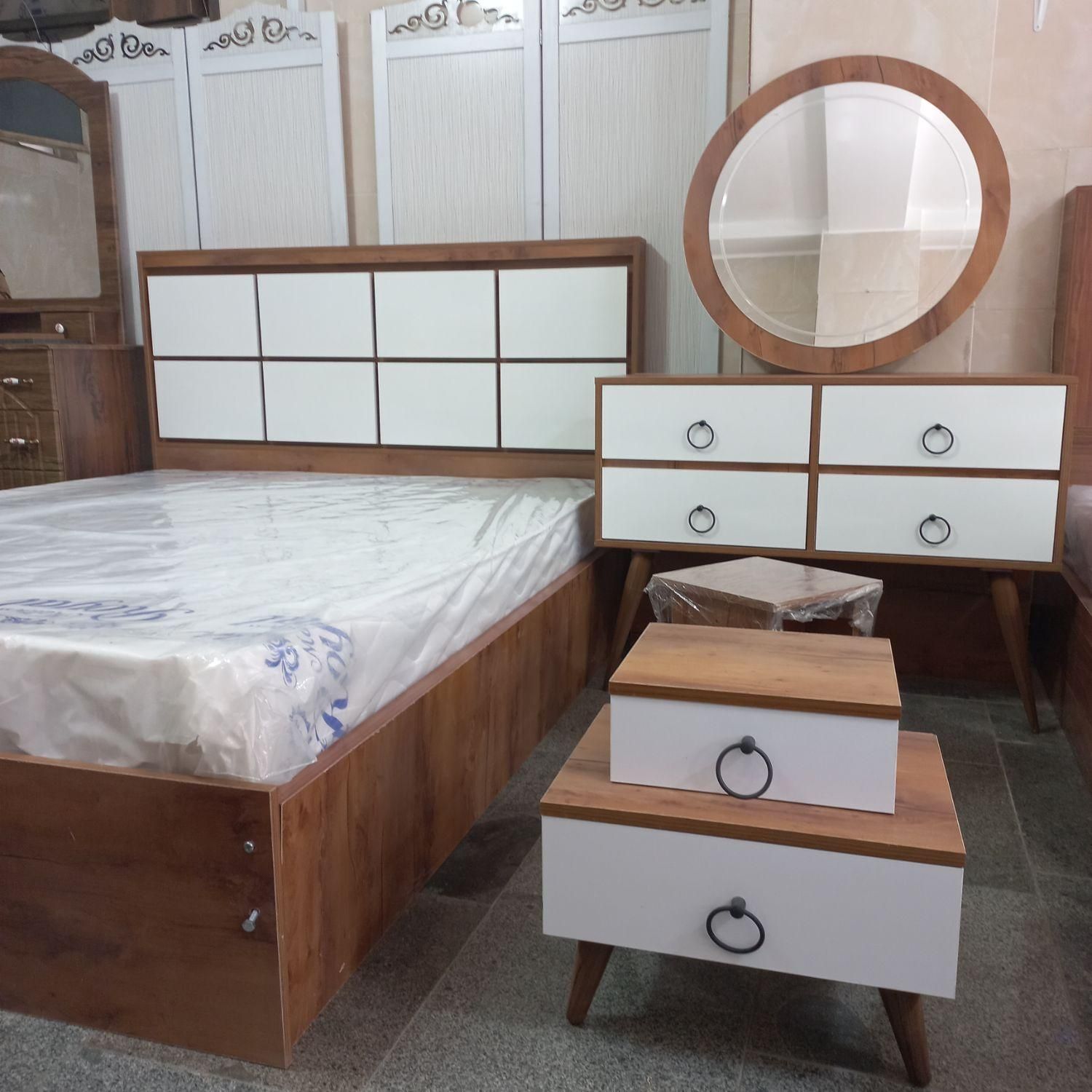 سرویس خواب نگین|تخت و سرویس خواب|فردیس, منظریه|دیوار