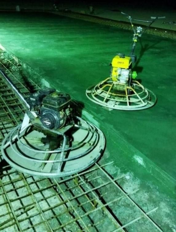 بتن ریزی کف با ماله پروانه ای و دوربین شیب بندی|خدمات پیشه و مهارت|گرگان, |دیوار