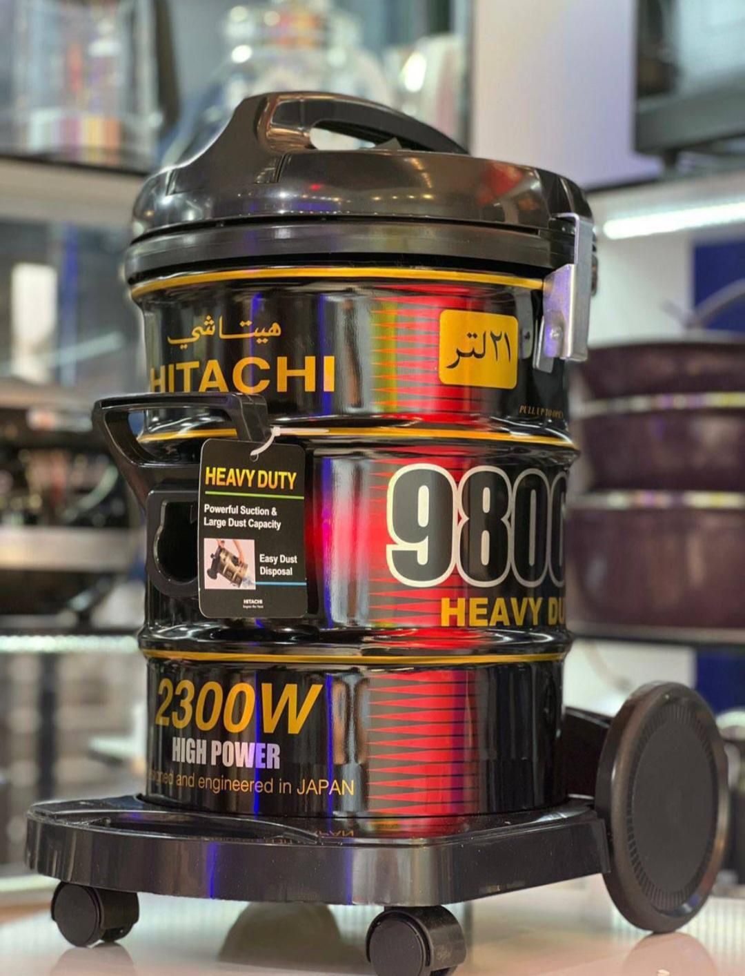 جاروبرقی هیتاشی ژاپن ۲۳۰۰ وات موتور مس با ضمانت|جاروبرقی، جارو شارژی، بخارشو|قم, امامزاده ابراهیم|دیوار