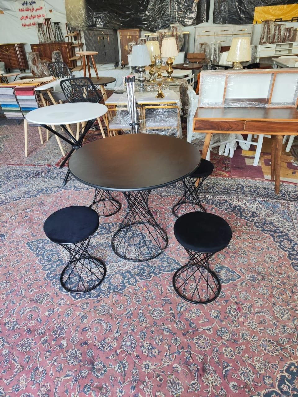 میز و صندلی (مدل بریتویا) تک و عمده|میز و صندلی غذاخوری|شیراز, وزیرآباد|دیوار