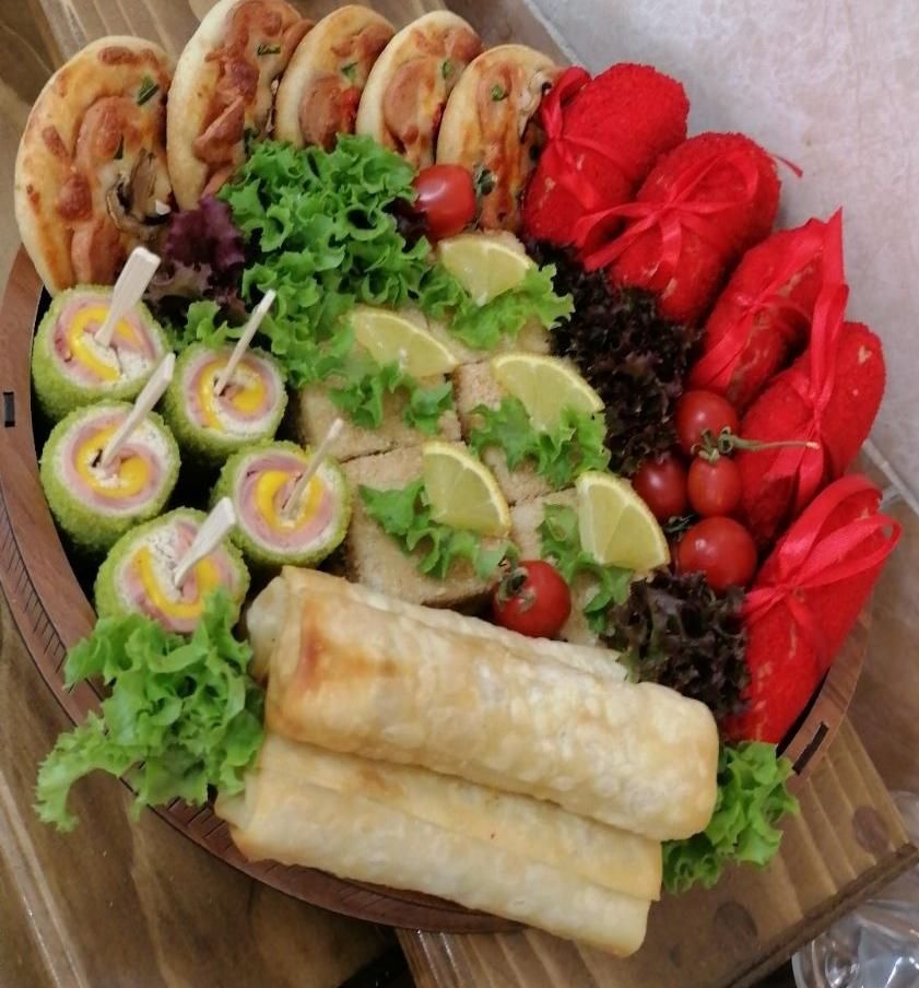 فینگر فود،ژله،دسر،پک پذیرایی،مزه و میوه|خدمات پذیرایی، مراسم|قم, سراجه|دیوار