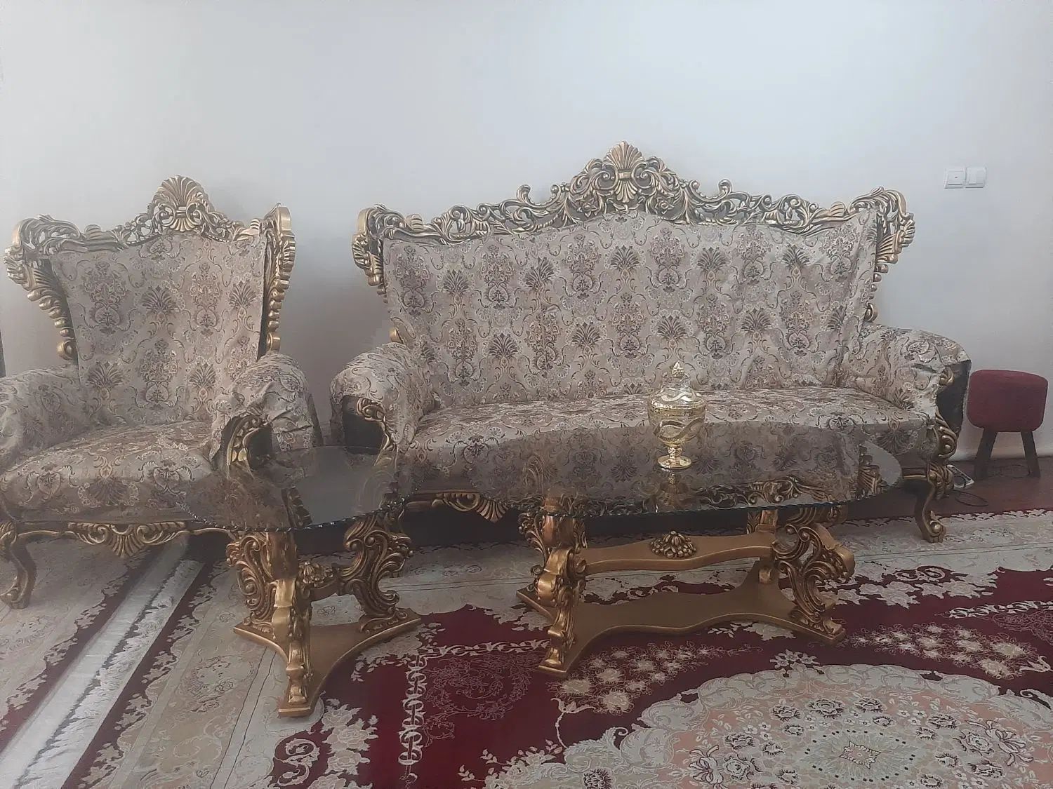 مبل ۹ نفره|مبلمان خانگی و میز عسلی|تهران, شهرک ولیعصر شمالی|دیوار