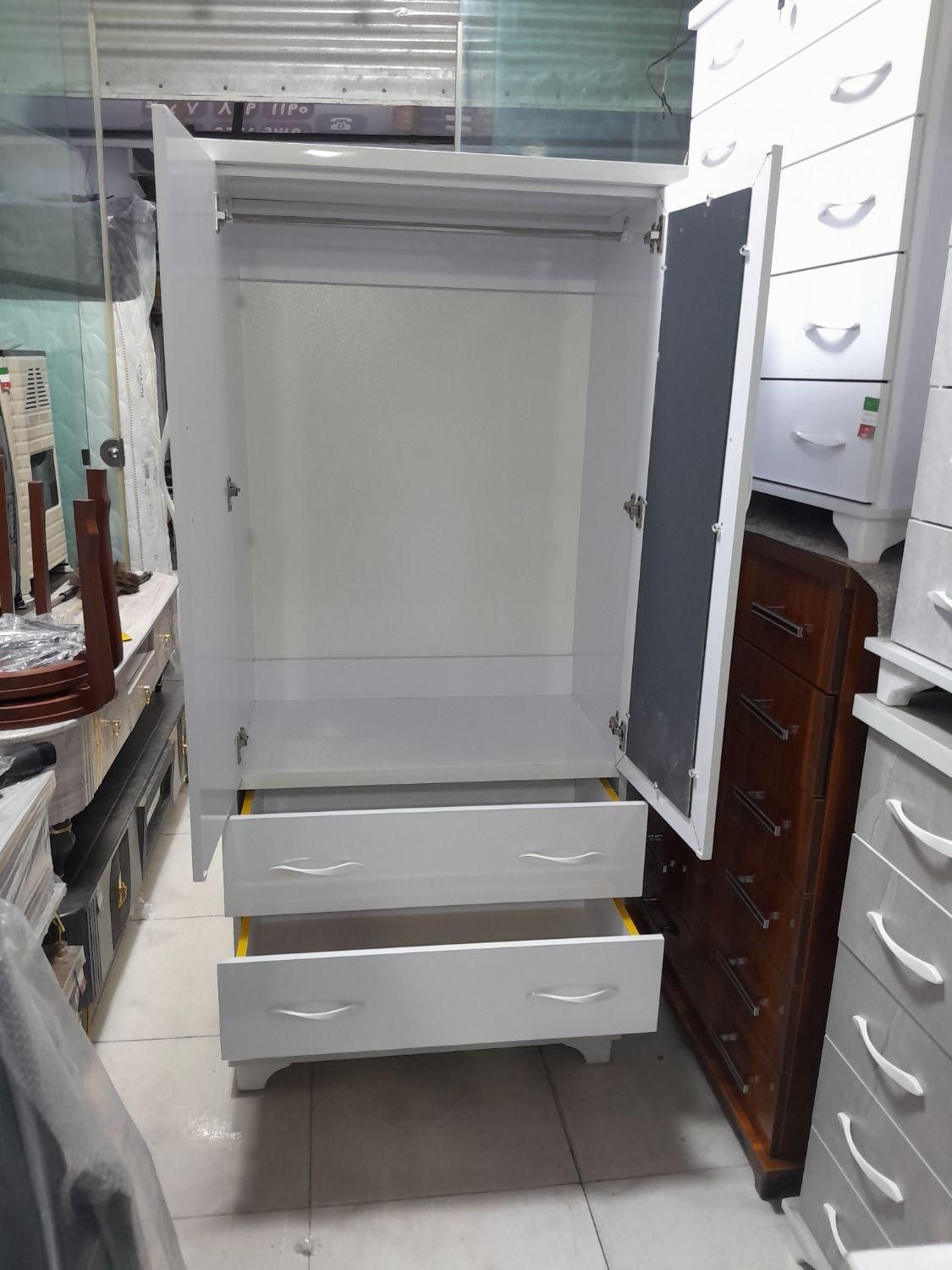 کمد لباس نو آماده تحویل|جاکفشی، کمد، دراور|قائم‌شهر, |دیوار