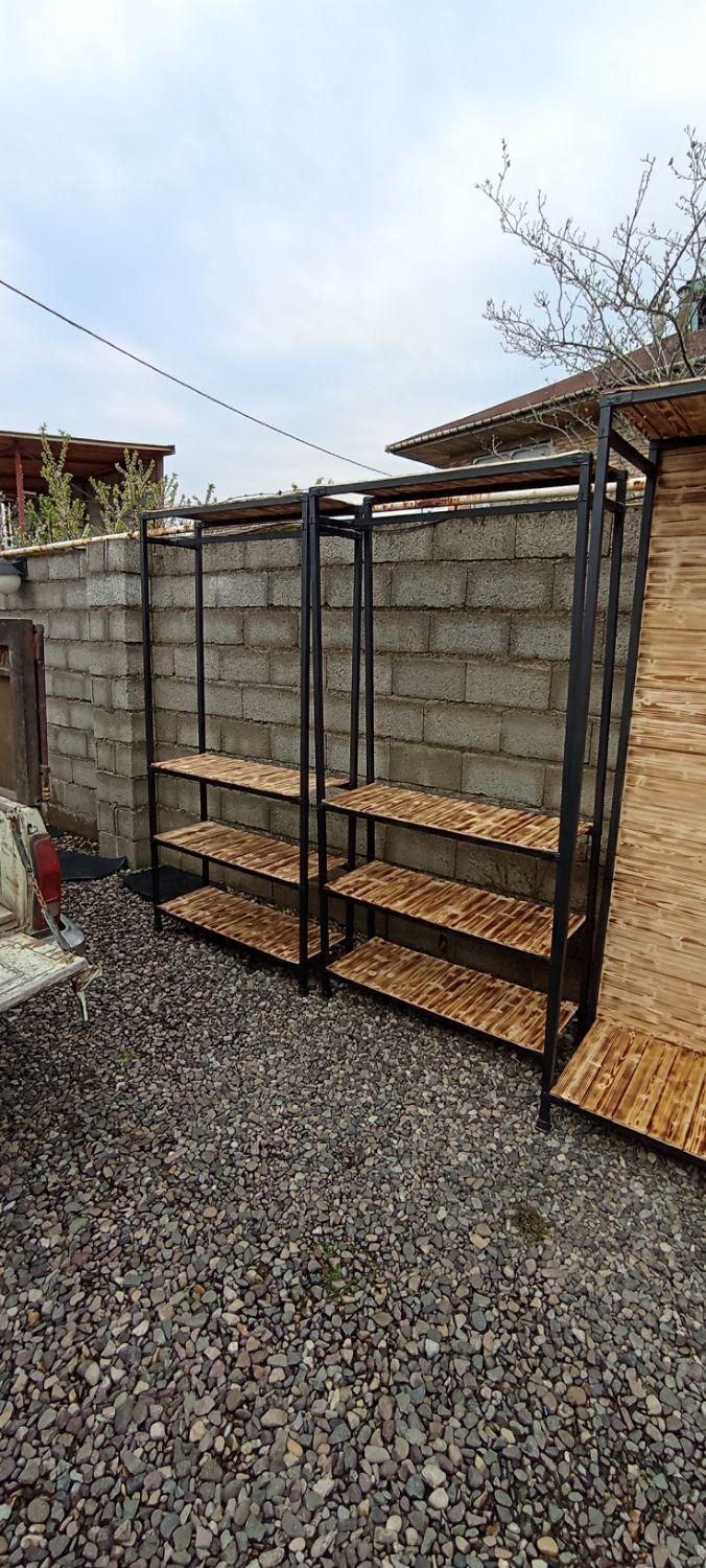 پروفیل و چوب روس|کتابخانه، شلف، قفسه‌های دیواری|رودسر, |دیوار