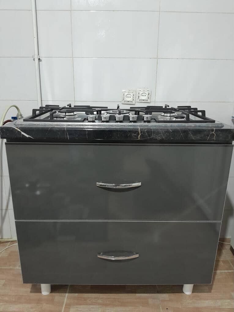 اجاق گاز صفحه ای استیل نو مناسب جهیزیه|اجاق گاز و لوازم برقی پخت‌وپز|رودبار, |دیوار