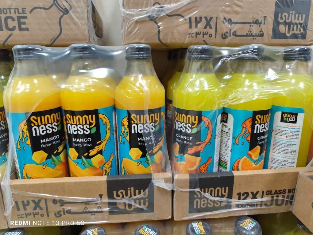 آبمیوه شیشه ای سانی نس|خوردنی و آشامیدنی|تهران, شهرک غرب|دیوار