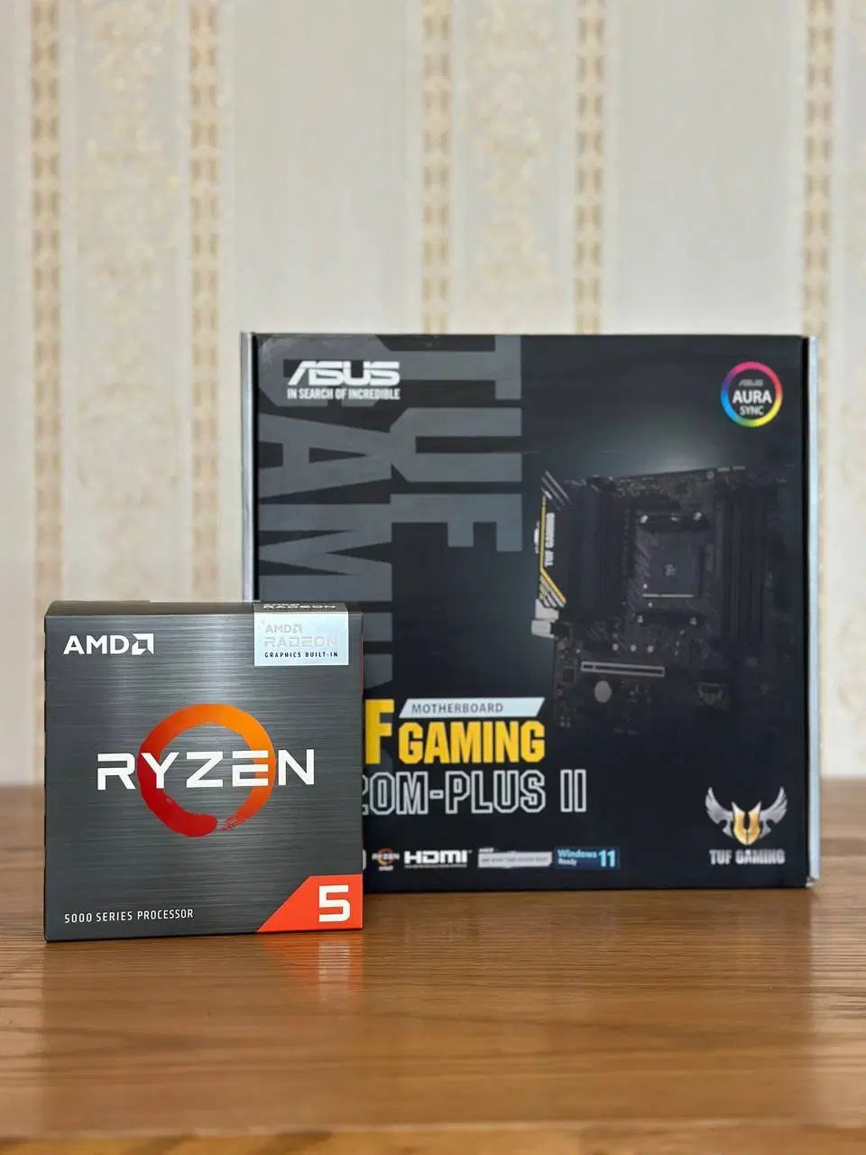 باندلTufgaming A520M-Plus +R5 5500Gtبا گارانتی|قطعات و لوازم جانبی رایانه|مشهد, آبکوه|دیوار
