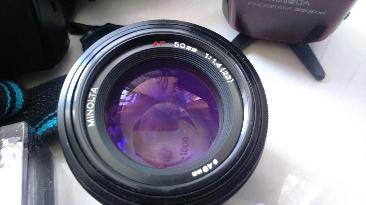 Minolta 7xi SLR camera دوربین حرفه ای مینولتا|دوربین عکاسی و فیلم‌برداری|تهران, ولنجک|دیوار