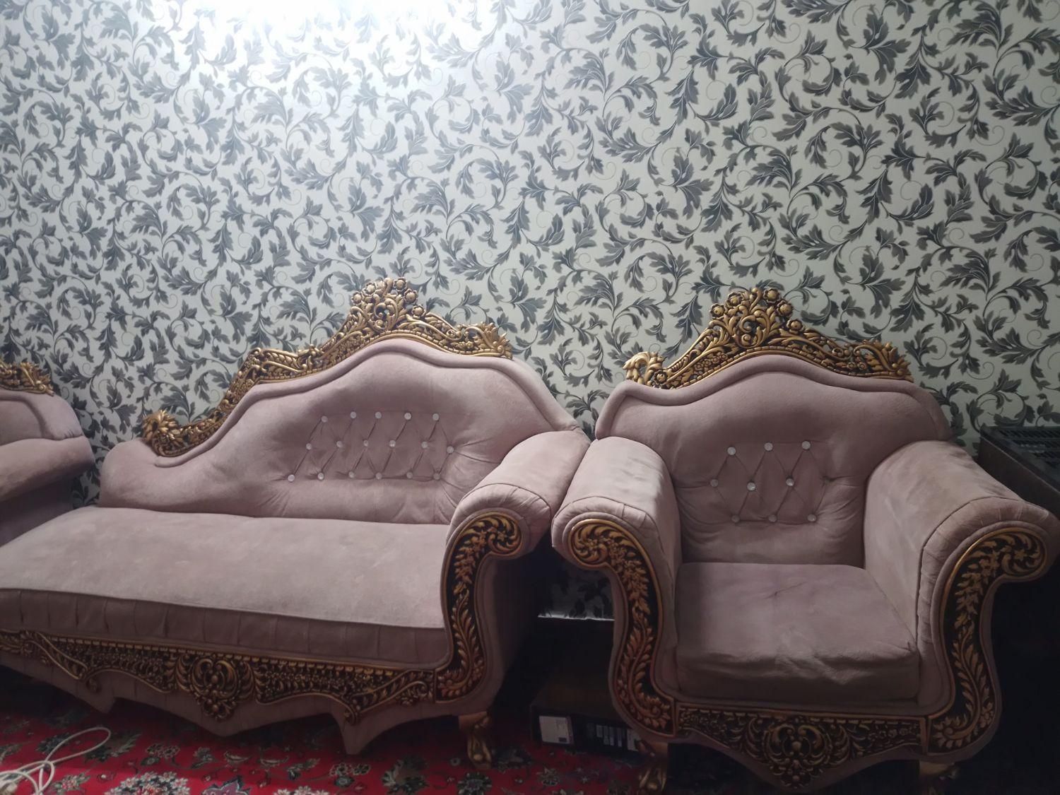 مبلمان نیمه استیل|مبلمان خانگی و میز عسلی|مشهد, شهید هاشمی نژاد|دیوار