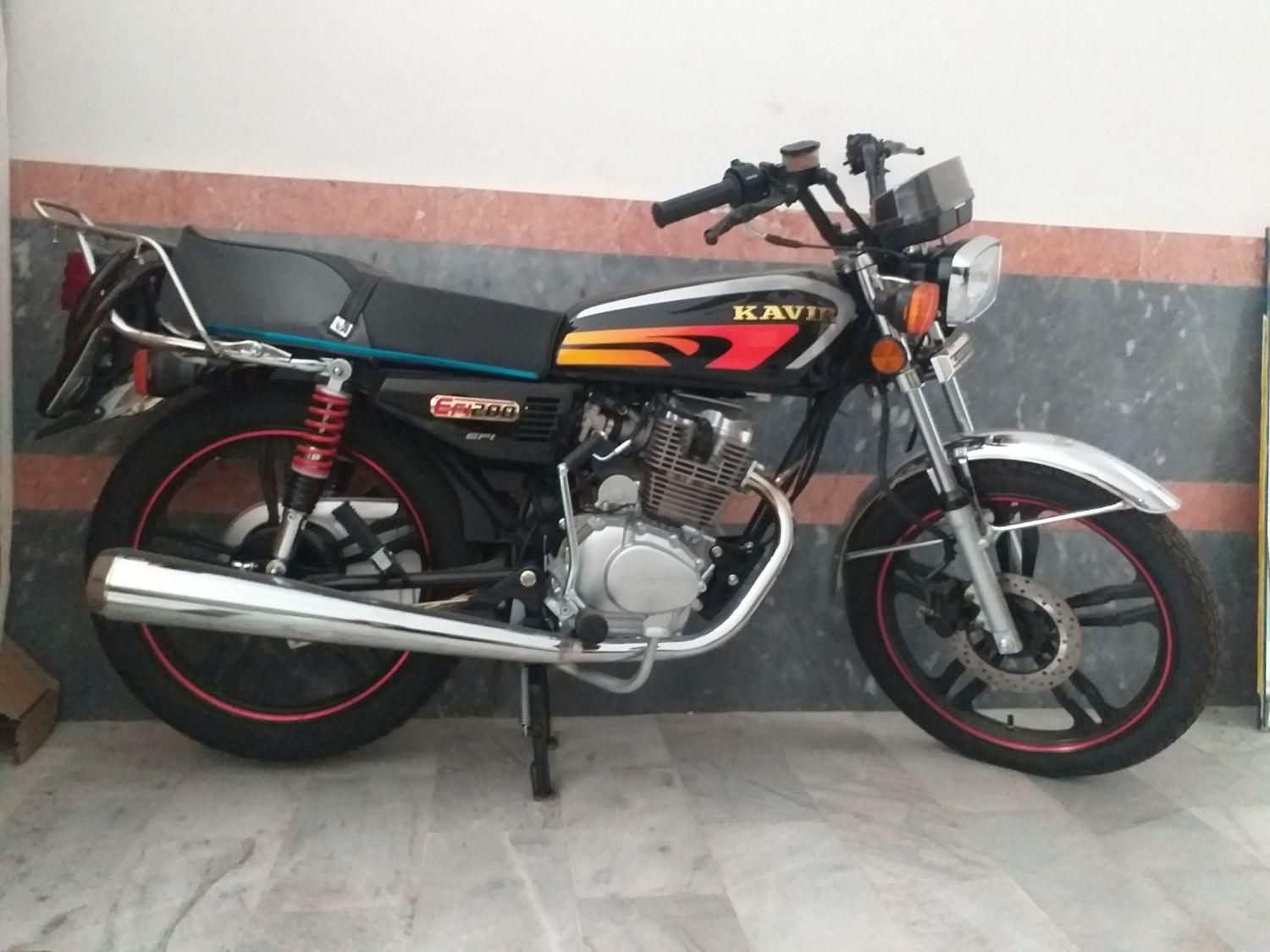 موتور تخت کویر مشکی ۲۰۰ خشک|موتورسیکلت|سنندج, |دیوار