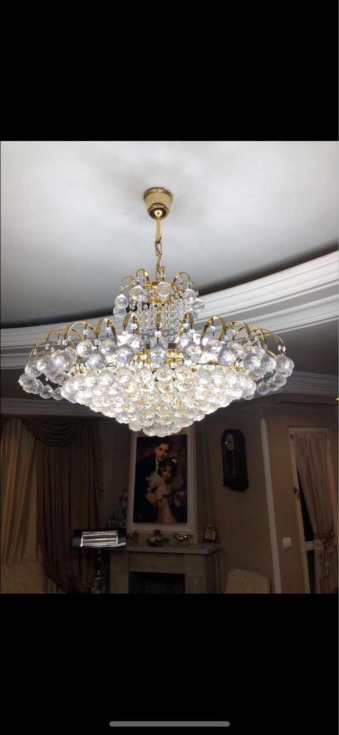 لوستر کریستال مصری|لوستر و چراغ آویز|تهران, سنائی|دیوار