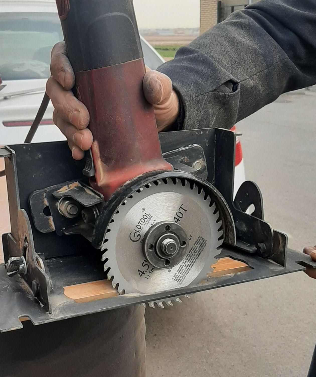 رابط فرز به اره دیسکی با فارسی بری و تنظیم عمق برش|ماشین‌آلات صنعتی|خاوران, |دیوار