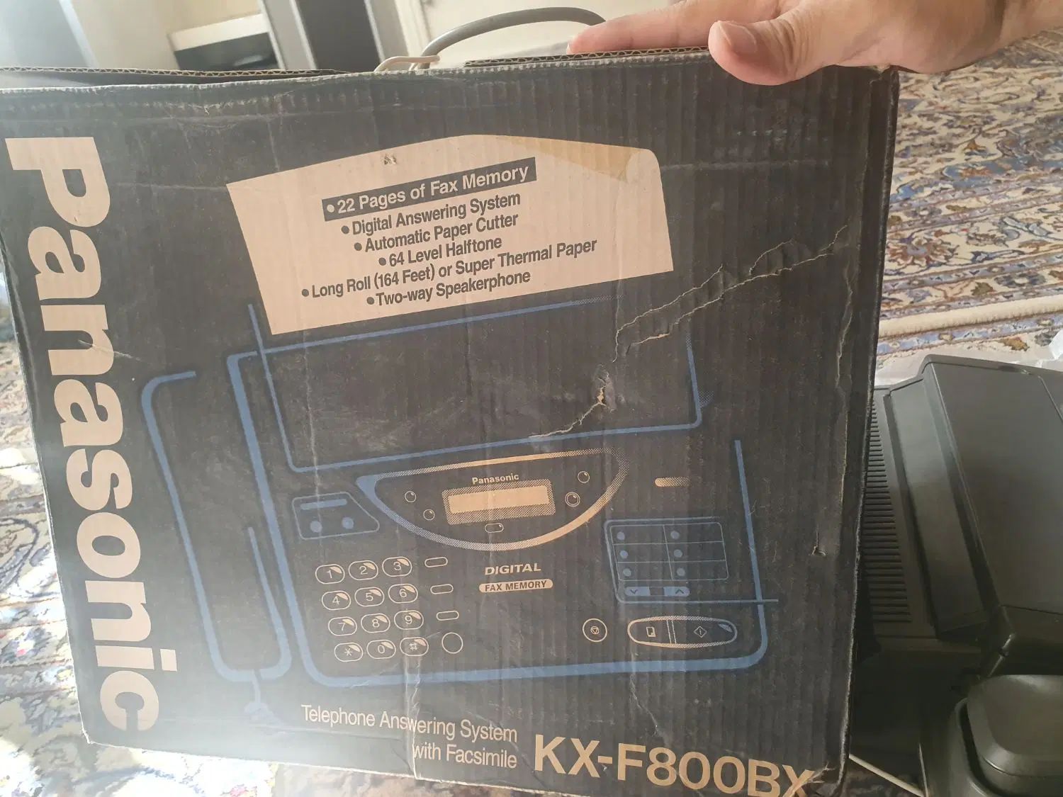 تلفکس پاناسونیک  مدل kx-f800|پرینتر، اسکنر، کپی، فکس|مشهد, امام رضا (ع)|دیوار