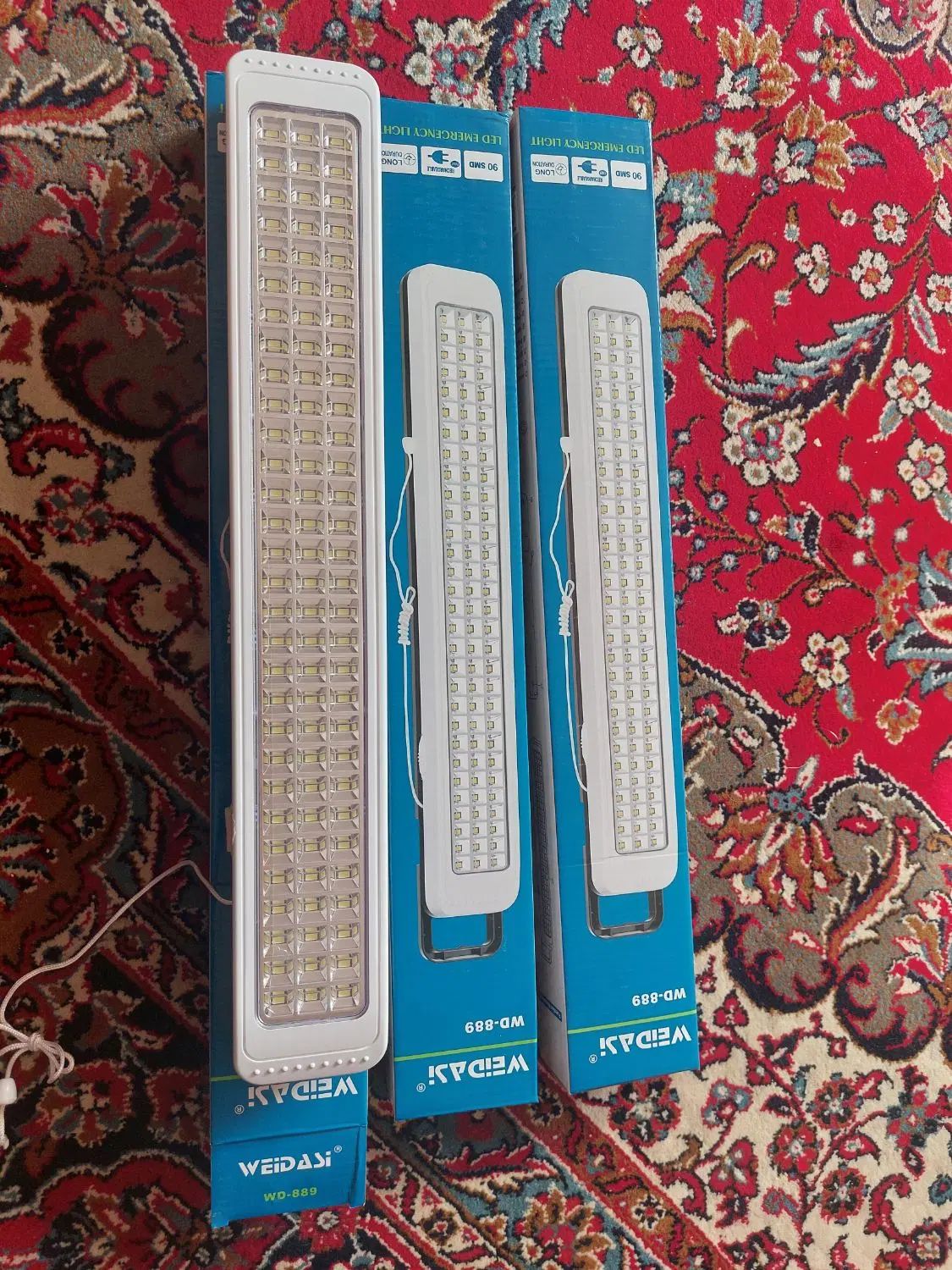 مهتابی شارژی 90 لامپ ویداسی WD 889|لامپ و چراغ|اصفهان, ملک|دیوار