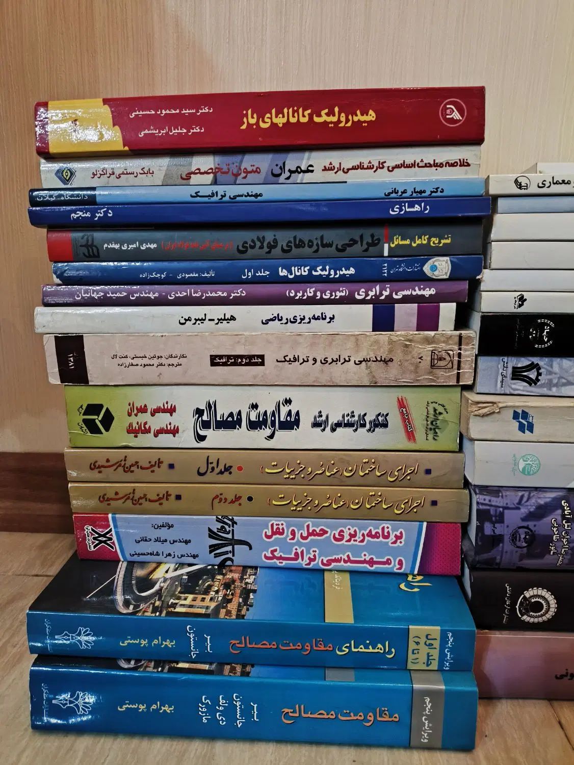 سری کتاب های دانشگاهی رشته عمران و روانشناسی|کتاب و مجله آموزشی|تهران, گیشا|دیوار