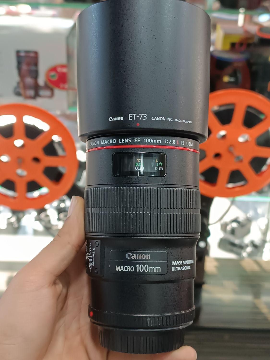 lens Canon 100 macro L|دوربین عکاسی و فیلم‌برداری|تهران, فردوسی|دیوار
