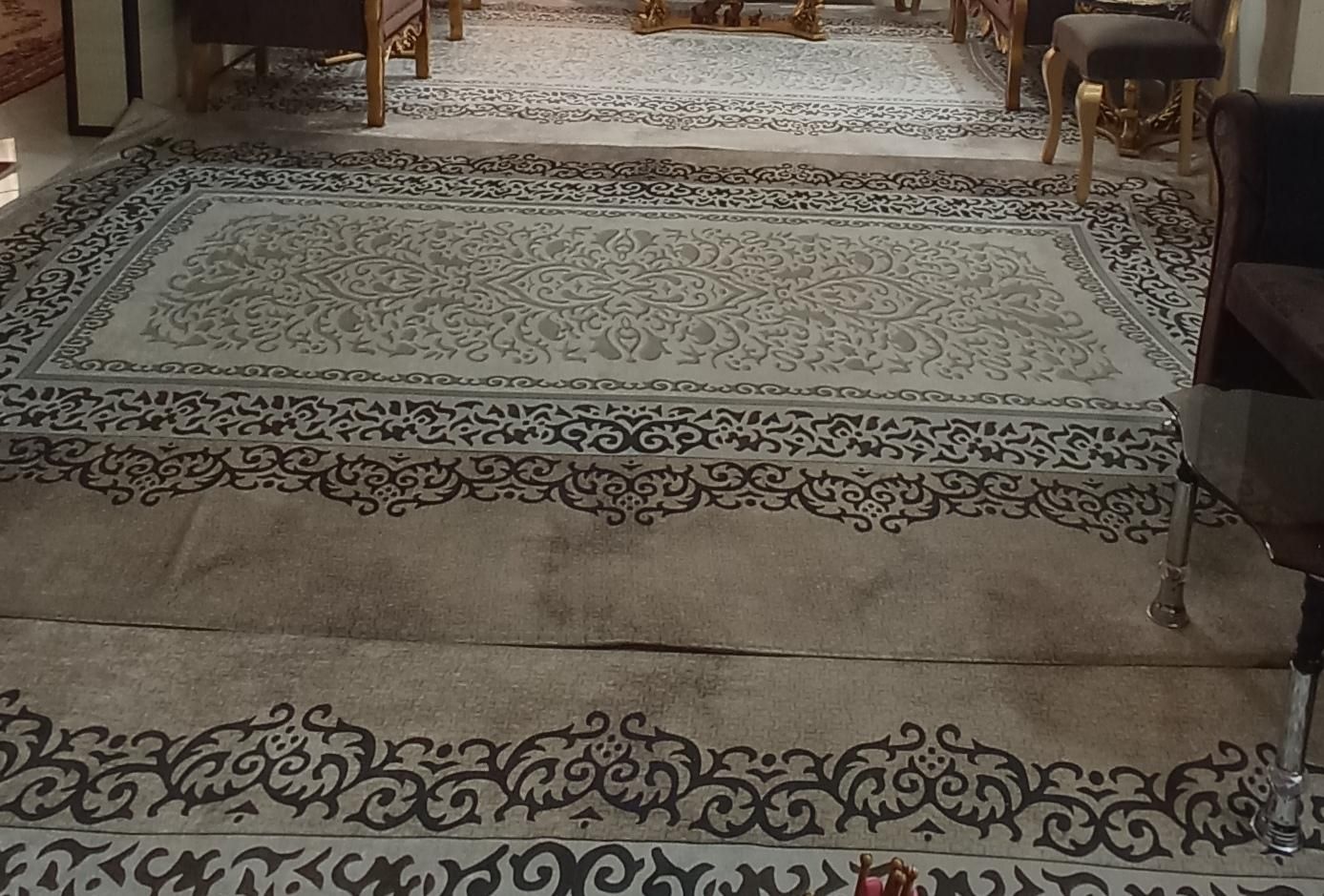 سه عدد روفرشی ترک کشدار مخمل|روفرشی|اصفهان, نقش جهان|دیوار