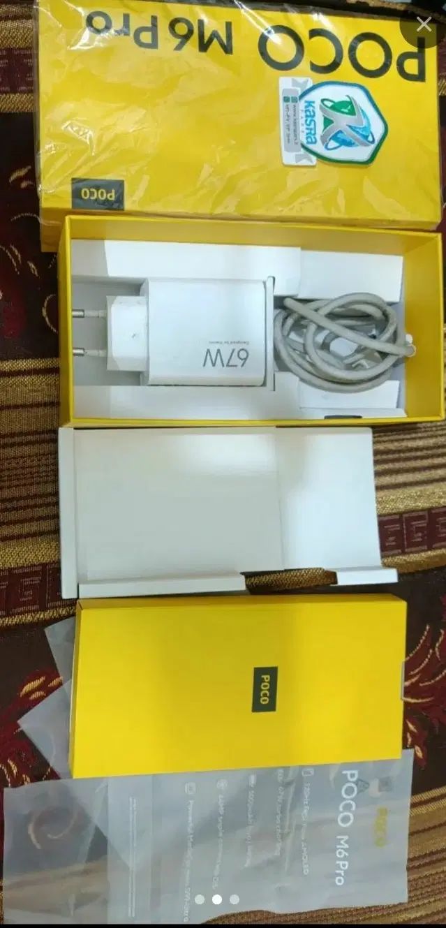 گوشی poco m6 pro حافظه 512 رام ۱۲|موبایل|ری, حمزه‌آباد|دیوار