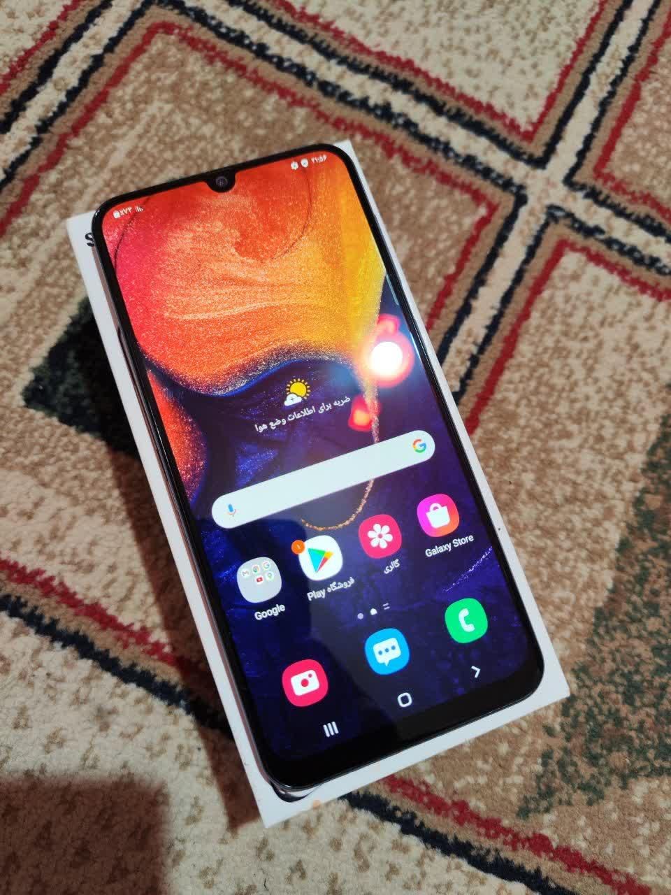 فروش و معاوضه سامسونگ Galaxy A50 با حافظهٔ ۱۲۸ گیگ|موبایل|قم, انسجام|دیوار