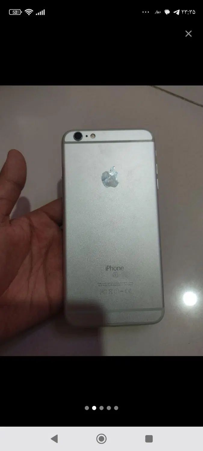 آیفون 6s pluse تمیز معاوضه با گوشی مدل بالا تر|موبایل|مشهد, شهید مطهری|دیوار