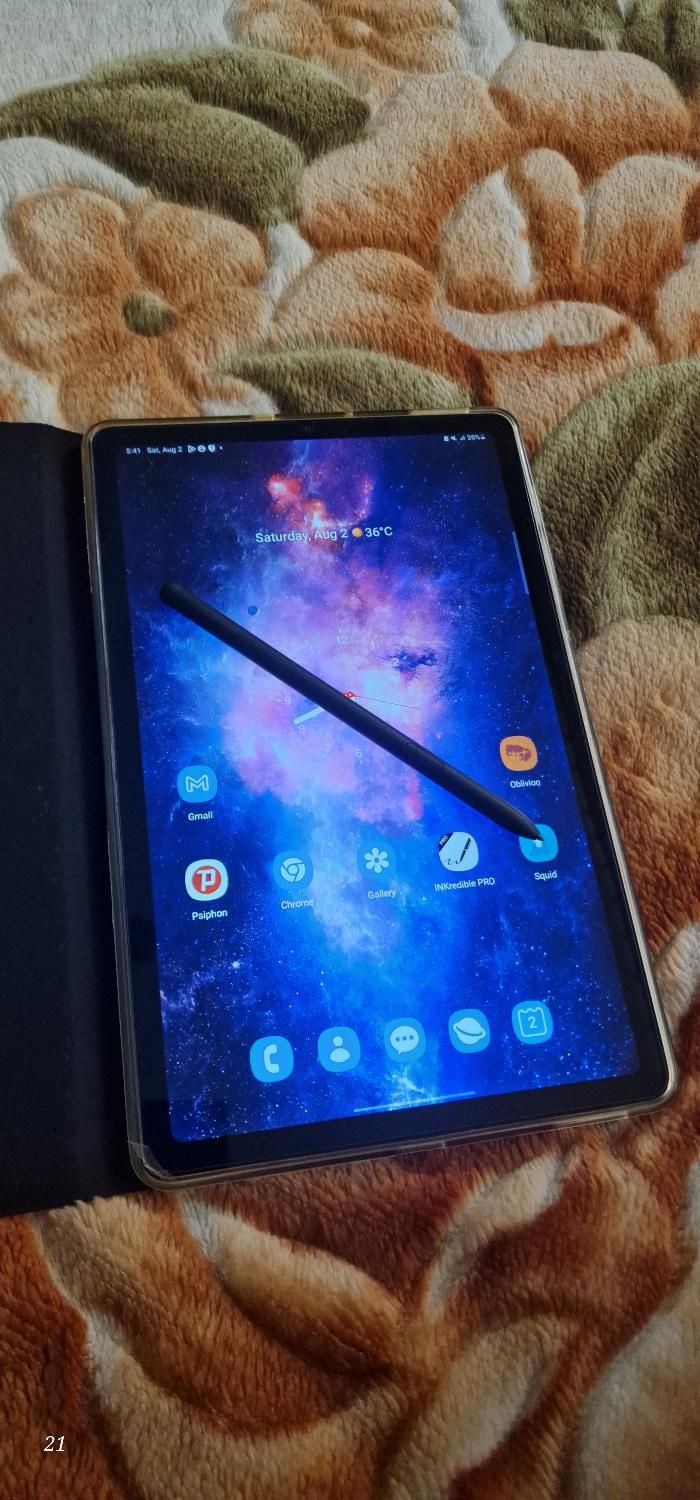 تبلت سامسونگ گلگسی tab s6 lite مدل p615 (کاملا نو)|تبلت|کرج, فاز ۵ مهرشهر|دیوار