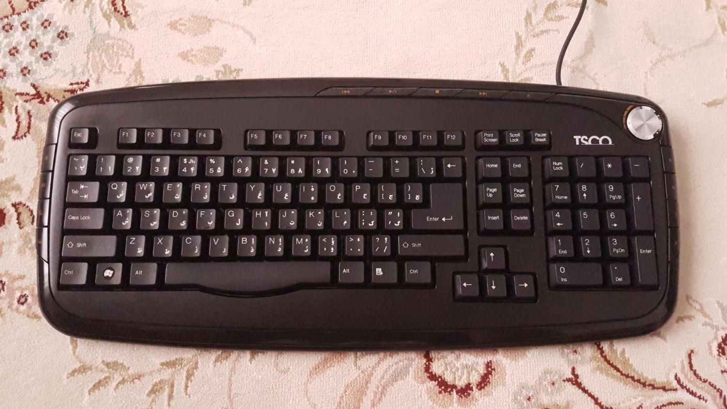 کیبورد تسکو TK-9101|قطعات و لوازم جانبی رایانه|رشت, رودبارتان|دیوار