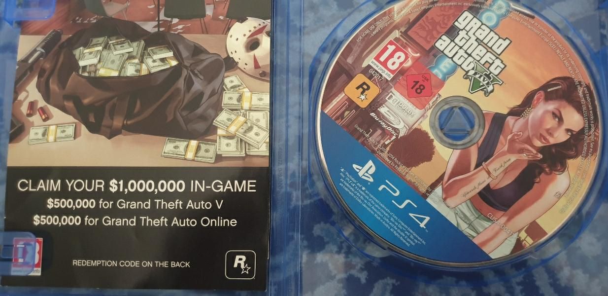 دیسک بازی gta5|کنسول، بازی ویدئویی و آنلاین|گرگان, |دیوار