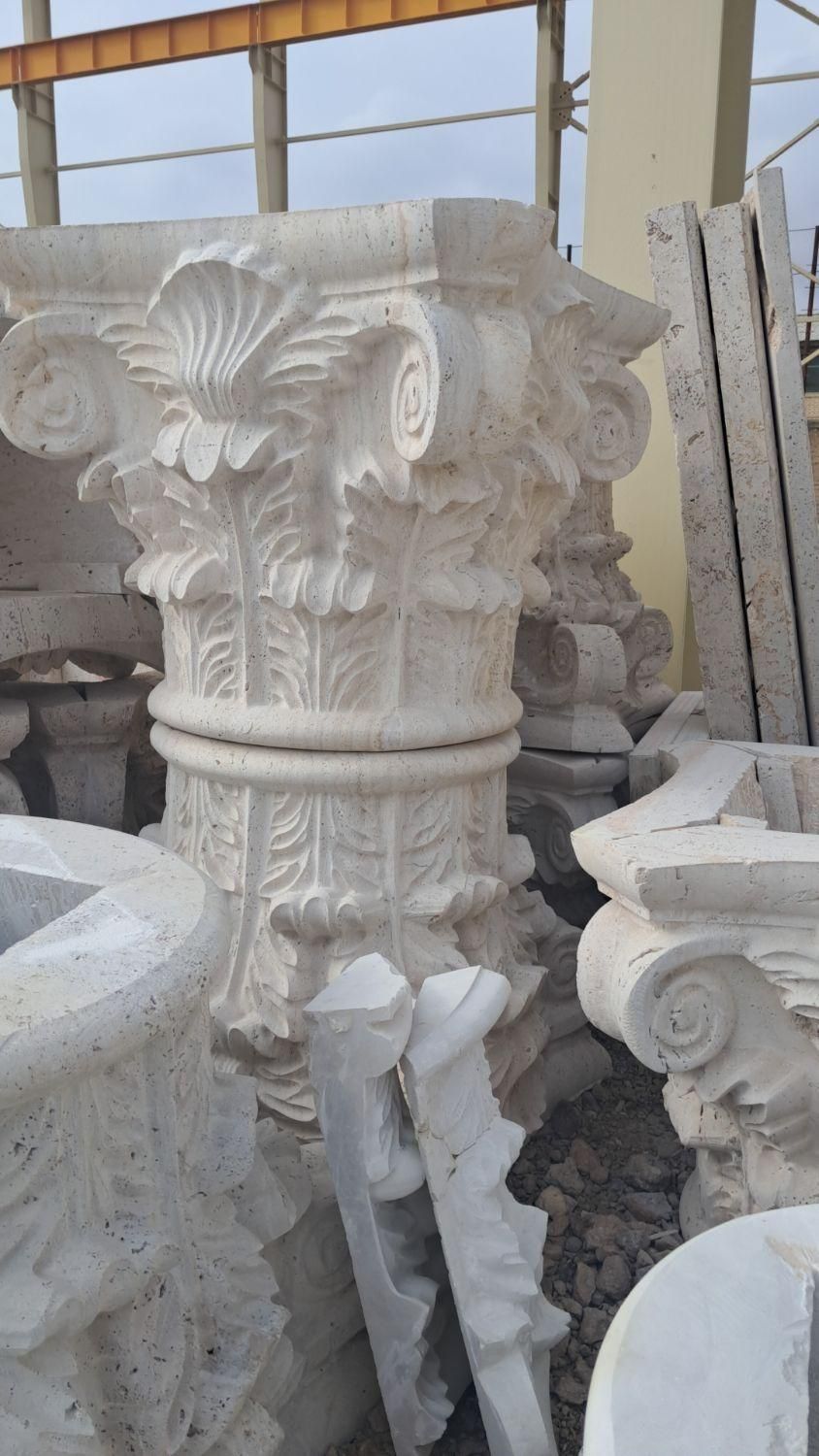 سی ان سی سنگ سر ستون  تزئینات سنگی حجاری سنگ|مصالح و تجهیزات ساختمان|اصفهان, محمودآباد|دیوار