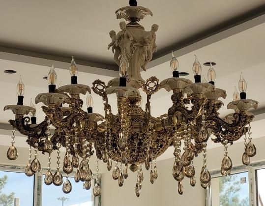 لوستر «قدیم و جدید»|لوستر و چراغ آویز|شیراز, شهرک گلستان|دیوار