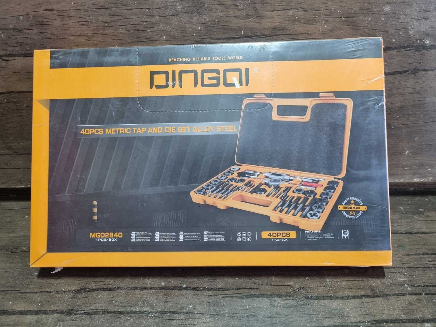 جعبه قلاویز و حدیده ۴۰ پارچه دینگشی DINGQI|ابزارآلات|کرمانشاه, |دیوار