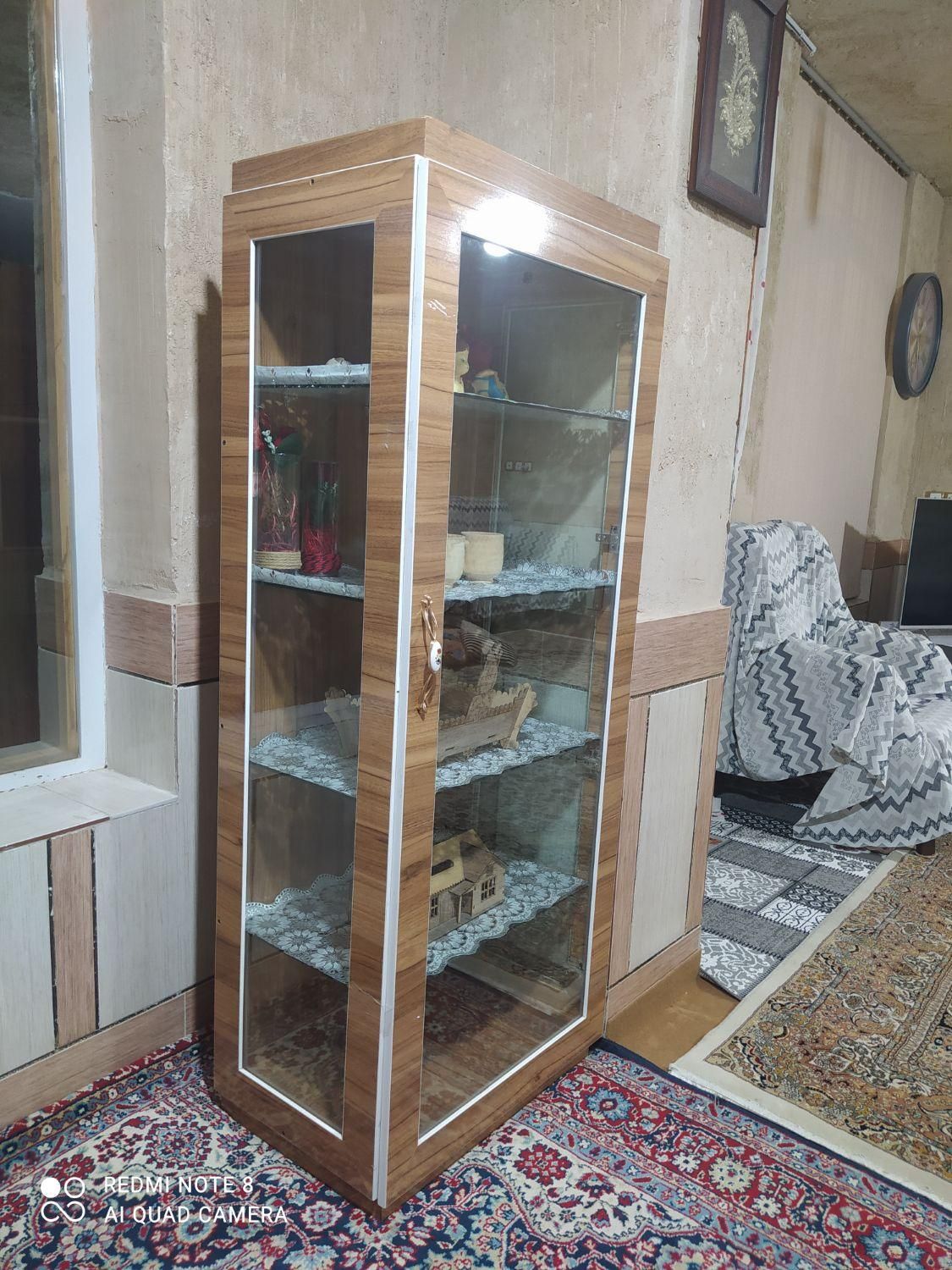 ویترین پنج طبقه، ام دی اف|بوفه، ویترین، کنسول|فیروزآباد (فارس), |دیوار