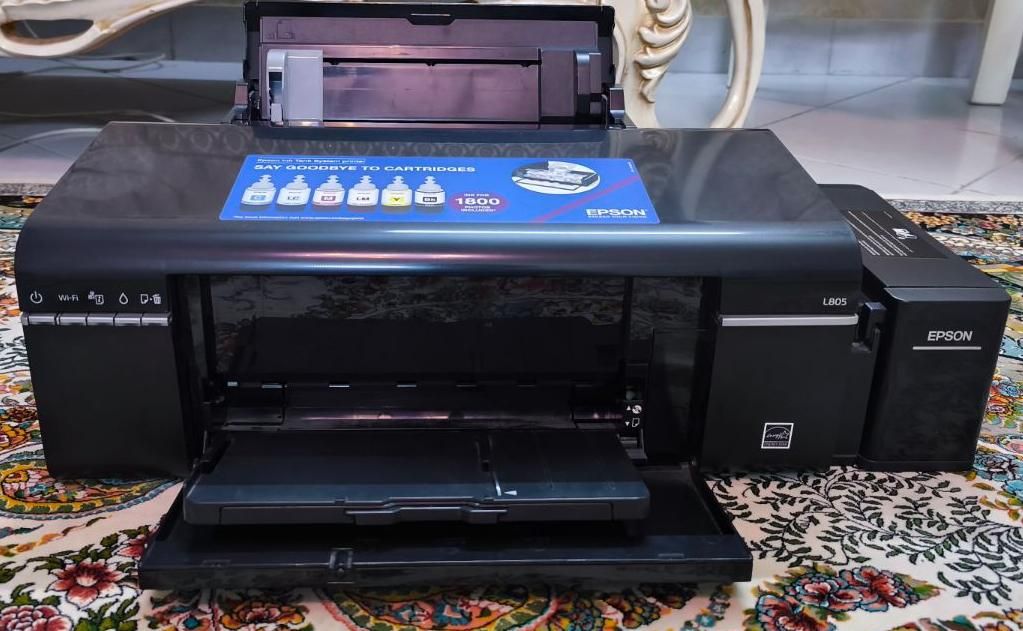 پرینتر رنگی EPSON L805 خانگی|پرینتر، اسکنر، کپی، فکس|مشهد, مشکینی (شهرک غرب)|دیوار