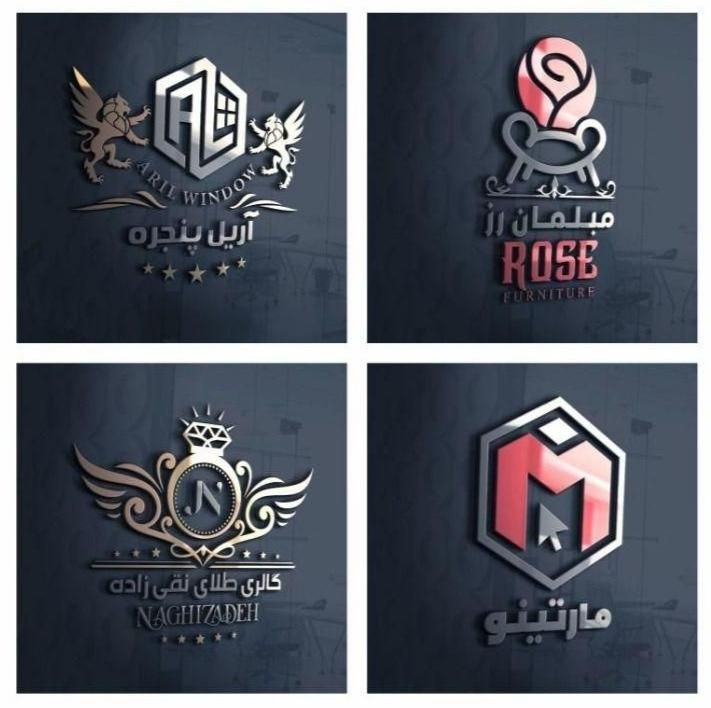 طراحی لوگو تضمینی + کارت ویزیت حرفه ای|خدمات رایانهای و موبایل|بندرعباس, |دیوار