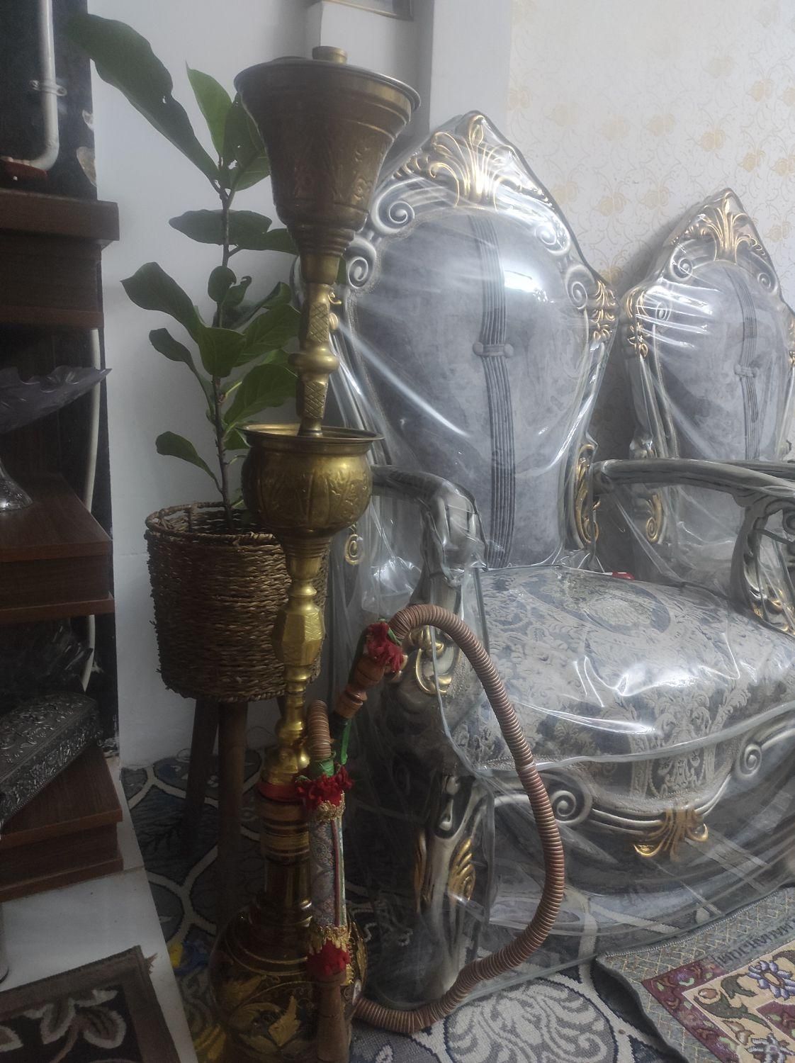 قلیان عربی برنج|کلکسیون و سرگرمی|محمدیه-قزوین, |دیوار