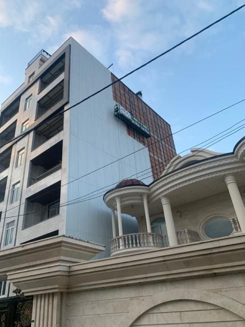 اجرای ورق (حلب نما) و فلاشینگ دیوار با کلایمر|خدمات پیشه و مهارت|سلمانشهر, |دیوار