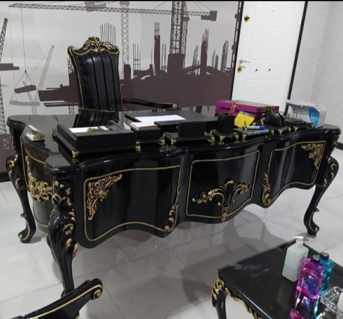 میز مدیریت مبلمان اداری کلاسیک|دفتر کار|چهاردانگه (تهران), |دیوار