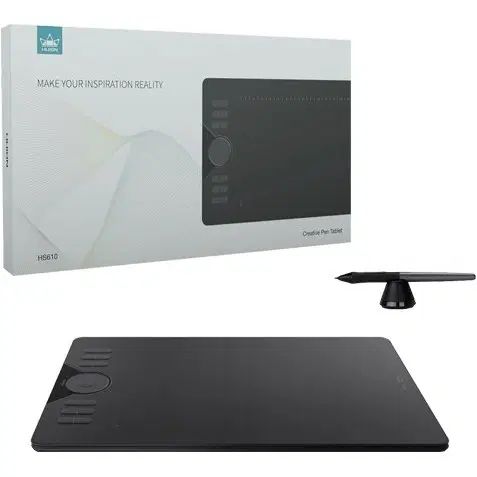 قلم نوری Huion HS610|قطعات و لوازم جانبی رایانه|اصفهان, سپاهان‌شهر|دیوار