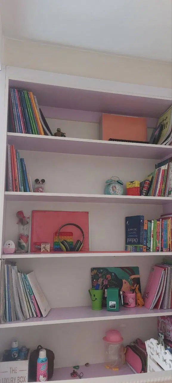 کتابخانه وویترین|کتابخانه، شلف، قفسه‌های دیواری|مشهد, ارشاد|دیوار