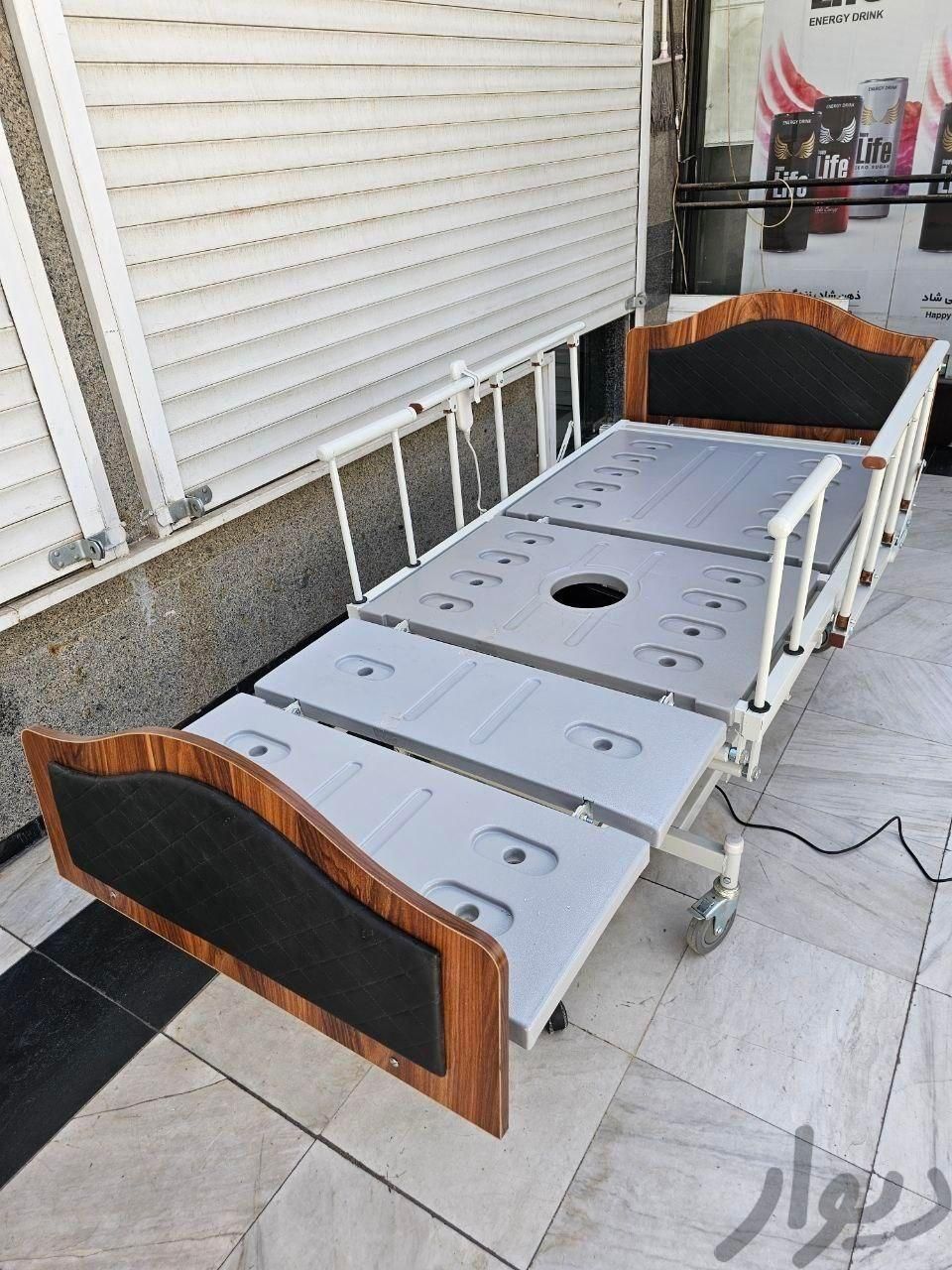 تخت برقی لگن دار مدل بیمارستانی|آرایشی، بهداشتی، درمانی|شیراز, معالی‌آباد|دیوار