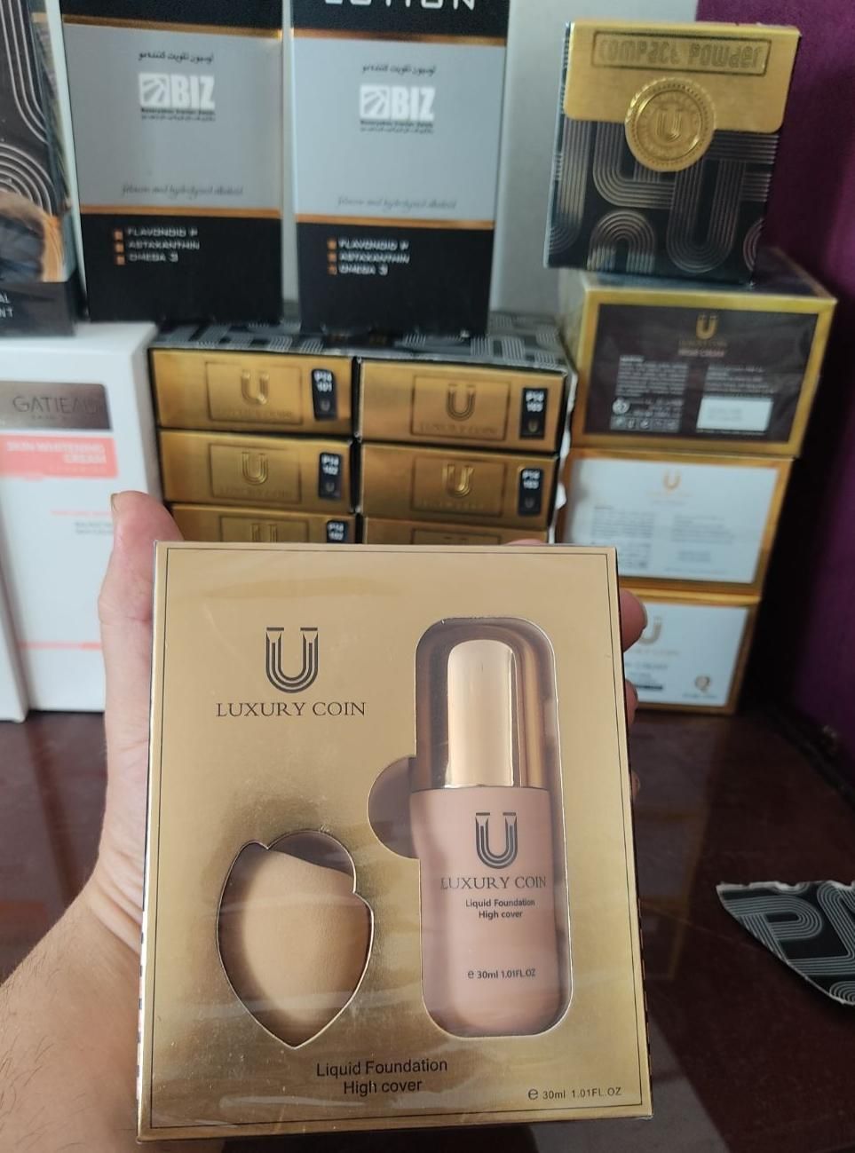 کرم پودر کوین فرانسه اصل|آرایشی، بهداشتی، درمانی|قم, باسکول|دیوار