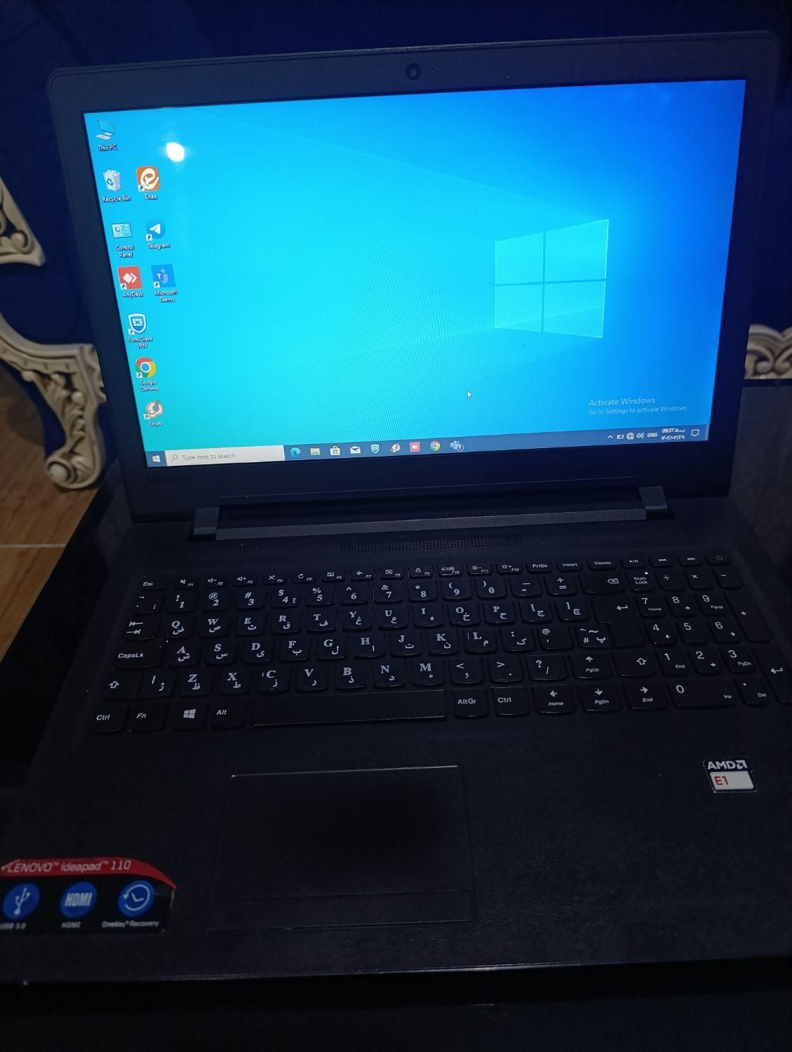 لپ تاب دانشجوییLenovo مدلideapad110|رایانه همراه|شیروان (خراسان), |دیوار