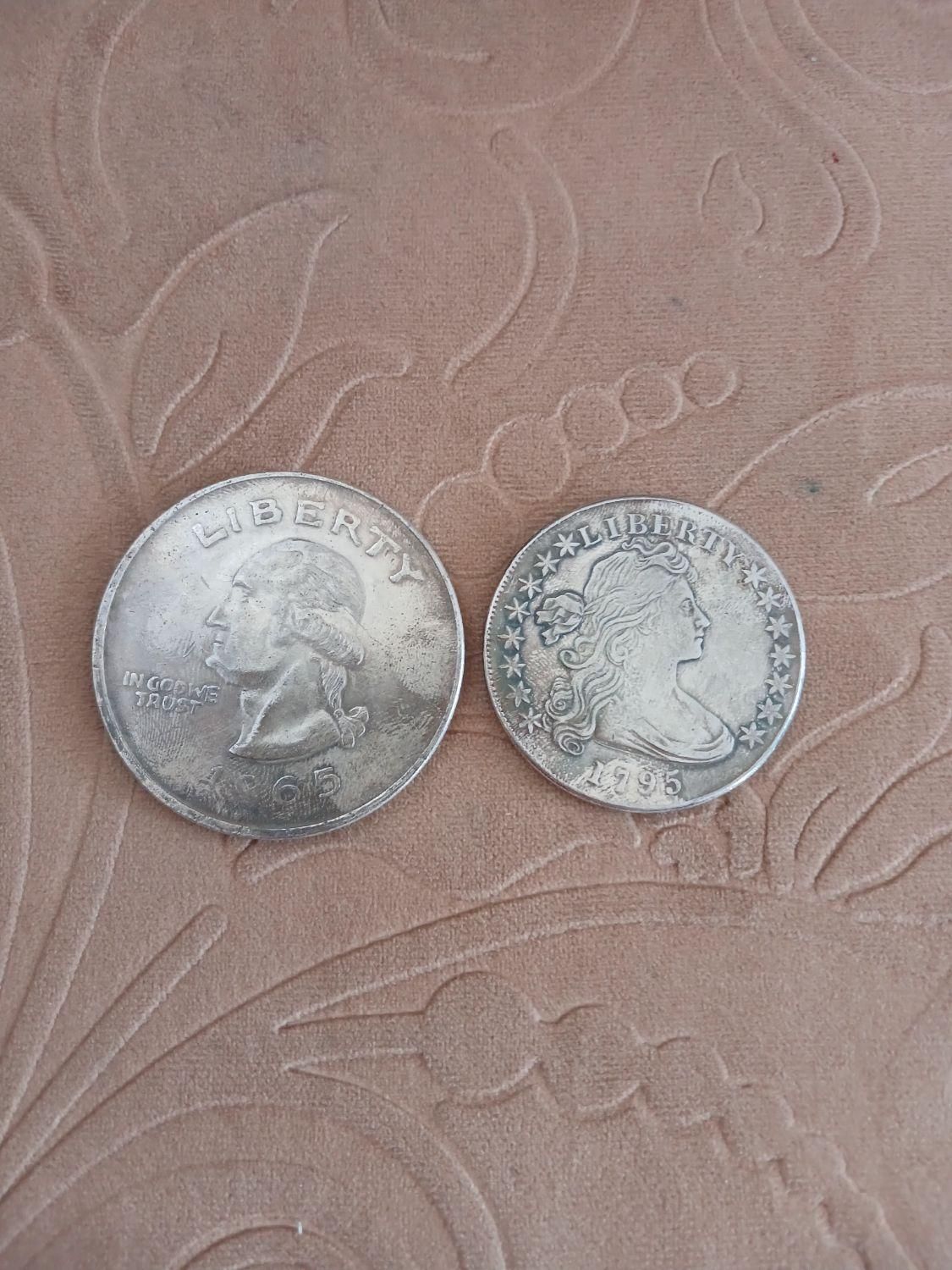 سکه قدیمی|کلکسیون سکه، تمبر، اسکناس|قرچک, پویینک|دیوار